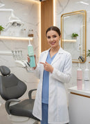 Irrigador Oral Portátil Deluxe – O Segredo para um Sorriso Perfeito, Aprovado por Profissionais! 🦷