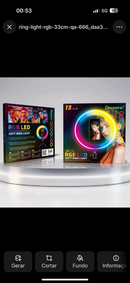 RGB Ring Light 33cm QA-666