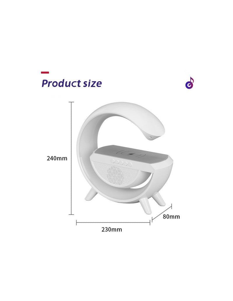 Candeeiro Mesa Carregador e Coluna