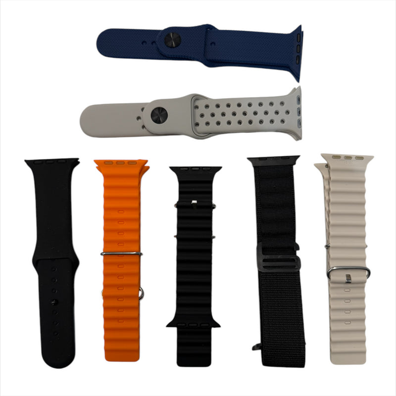 VX Max Smartwatch Set with 7 Straps and Headphones