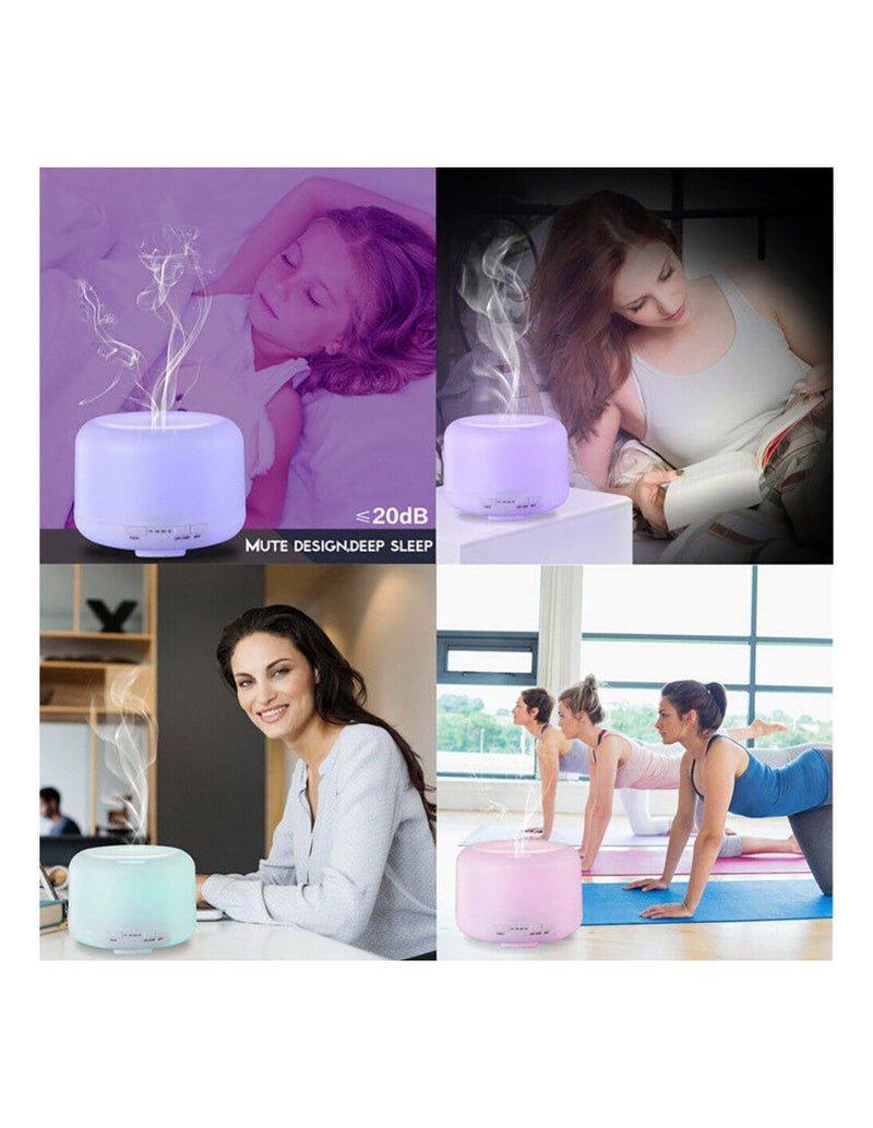 Ultrasonic Aroma Diffuser with LED Light 300ml