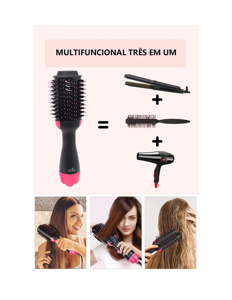 3-in-1 Hair Dryer Brush - QA-T03