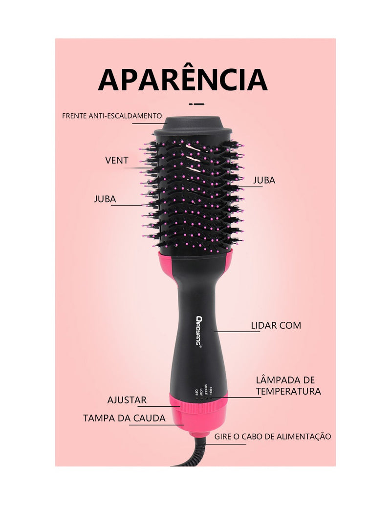 3-in-1 Hair Dryer Brush - QA-T03