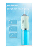 Irrigador Oral Portátil Deluxe – O Segredo para um Sorriso Perfeito, Aprovado por Profissionais! 🦷