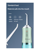 Irrigador Oral Portátil Deluxe – O Segredo para um Sorriso Perfeito, Aprovado por Profissionais! 🦷