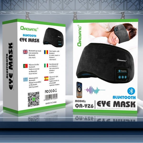 ⭐ Máscara de Dormir com Bluetooth – Conforto & Música para Dormir Melhor
