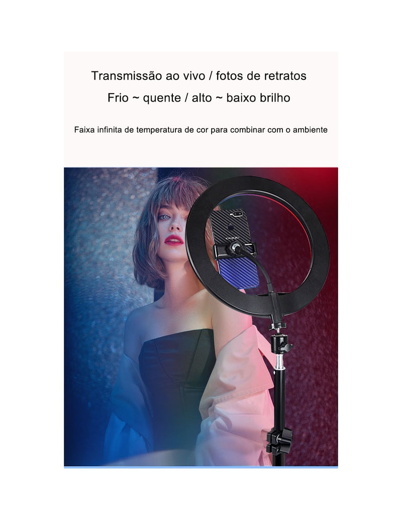 RGB Ring Light 33cm QA-666