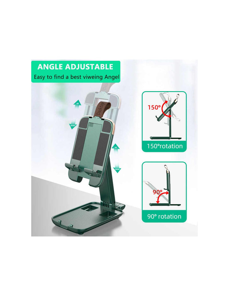Adjustable Folding Stand for Tablets and Cell Phones