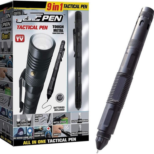 Tactical Pen - 9-in-1 Multifunctional Pen